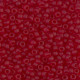 Miyuki rocailles Perlen 8/0 - Transparant matte ruby 8-141F